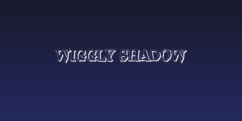 Wiggly Shadow Social Header