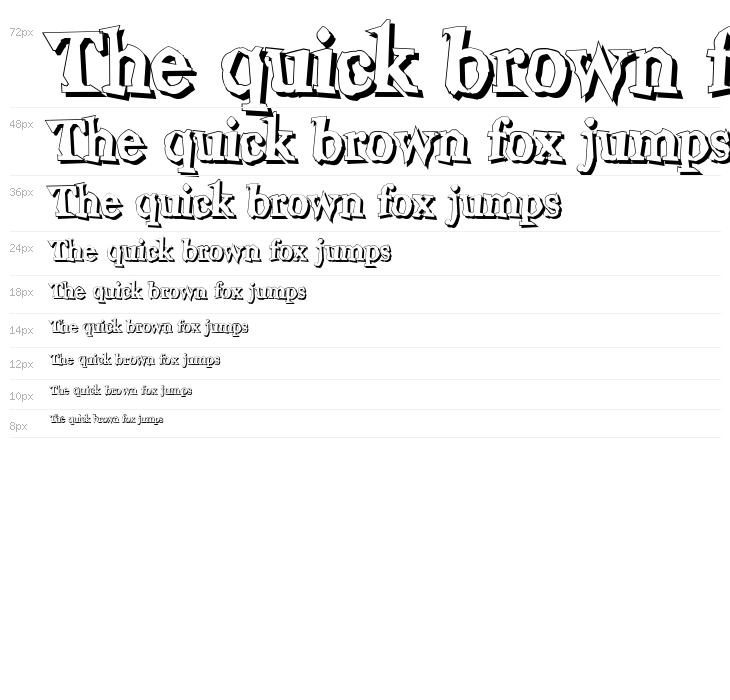 Wiggly Shadow Waterfall