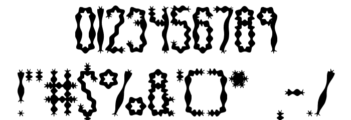 Wiggly Squiggly BRK Font OTHER CHARS