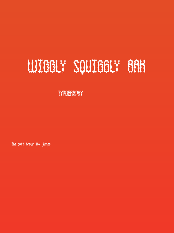 Wiggly Squiggly BRK Poster