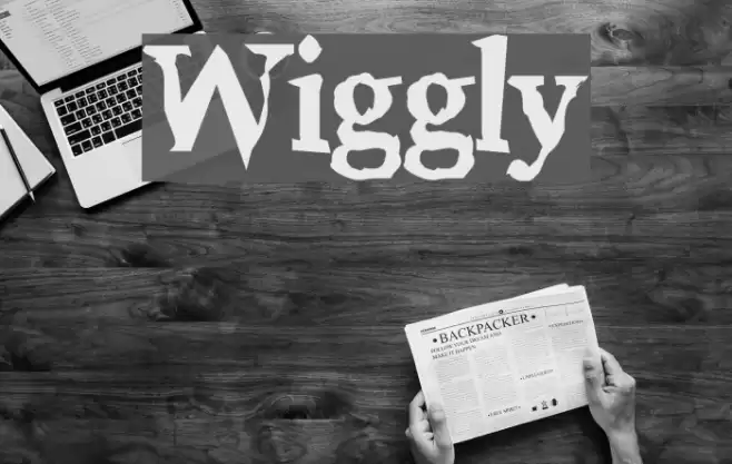 Wiggly Font examples