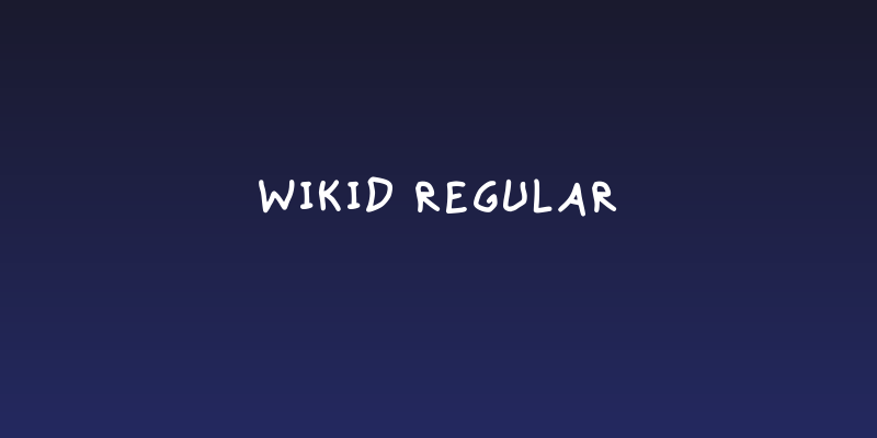 Wikid Regular Social Header