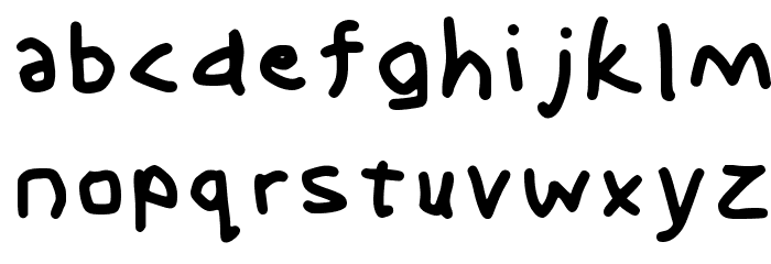 Wikid Regular Font LOWERCASE
