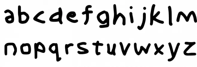 Wikid Regular 字体 小写
