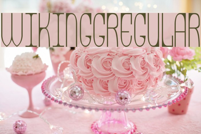Wikingg-Regular Font examples