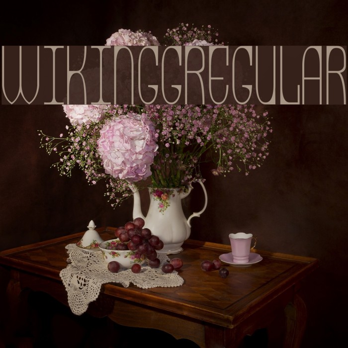 Wikingg-Regular Font examples