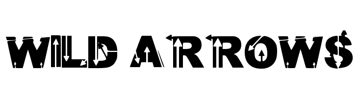 Wild Arrows  font caratteri gratis