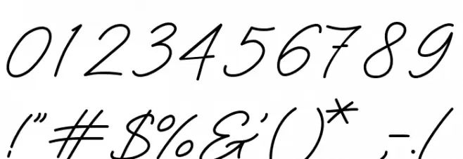 Wild Blood Bold Font OTHER CHARS