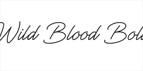 Wild Blood Bold Logo