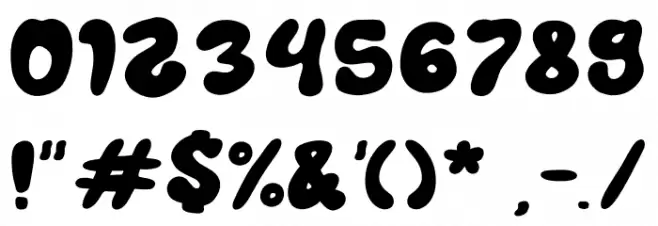 Wild Brain Font Alte caractere