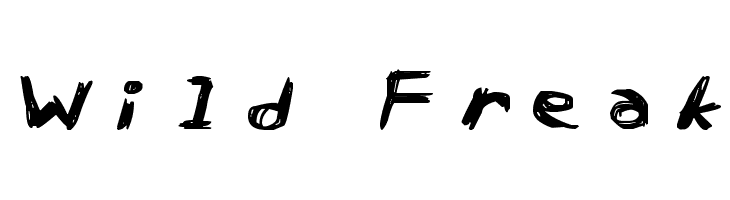 Wild Freak  Frei Schriftart Herunterladen