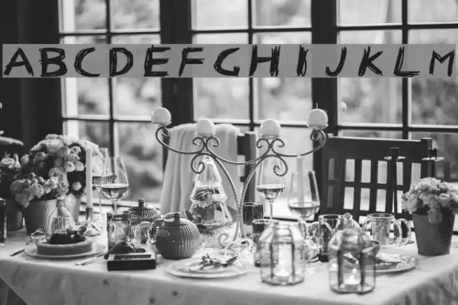 Wild Freak Font examples