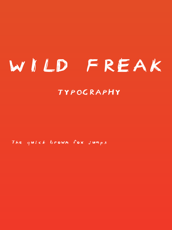 Wild Freak Poster