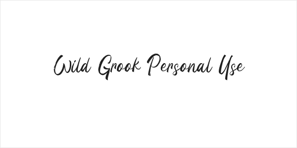 Wild Grook Personal Use Logo