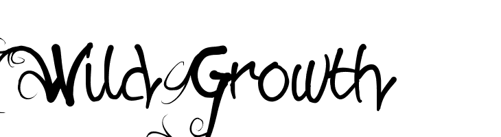 Wild Growth  免费字体下载