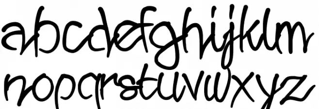 Wild Growth Caratteri MINUSCOLO