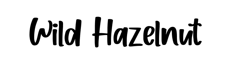 Wild Hazelnut  les polices de caractères gratuit tlcharger