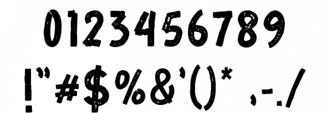 Wild Hunt Font OTHER CHARS