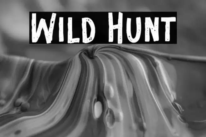 Wild Hunt Font examples