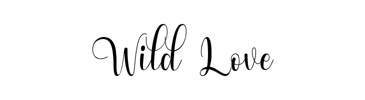 Wild Love  Fuentes Gratis Descargar