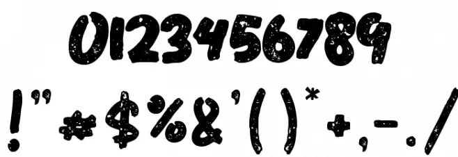 Wild Nature 字体 其它煤焦