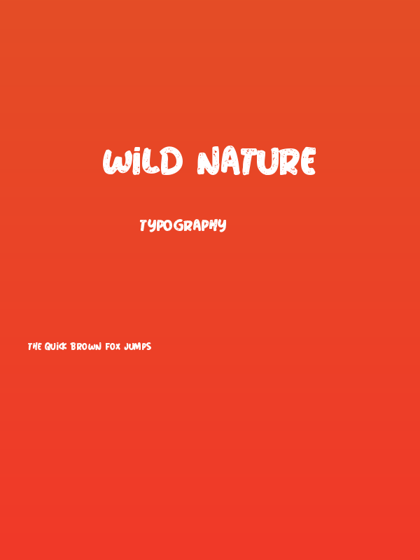 Wild Nature Poster
