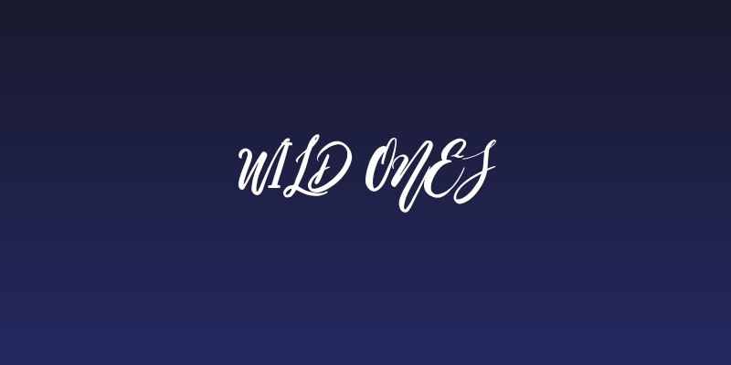 Wild Ones Social Header