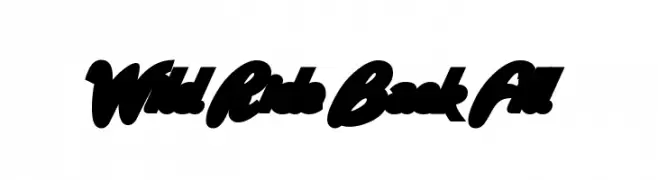 Wild Ride Back Fill  Frei Schriftart Herunterladen