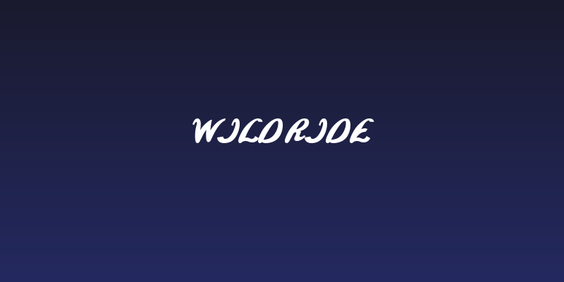 Wild Ride Social Header