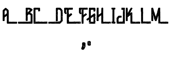 Wild River Font OTHER CHARS