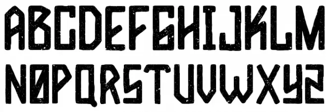 Wild River Caratteri MINUSCOLO