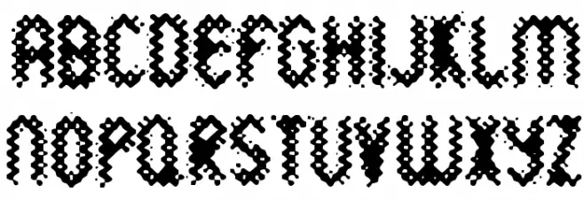 Wild Sewerage Schriftart Groß