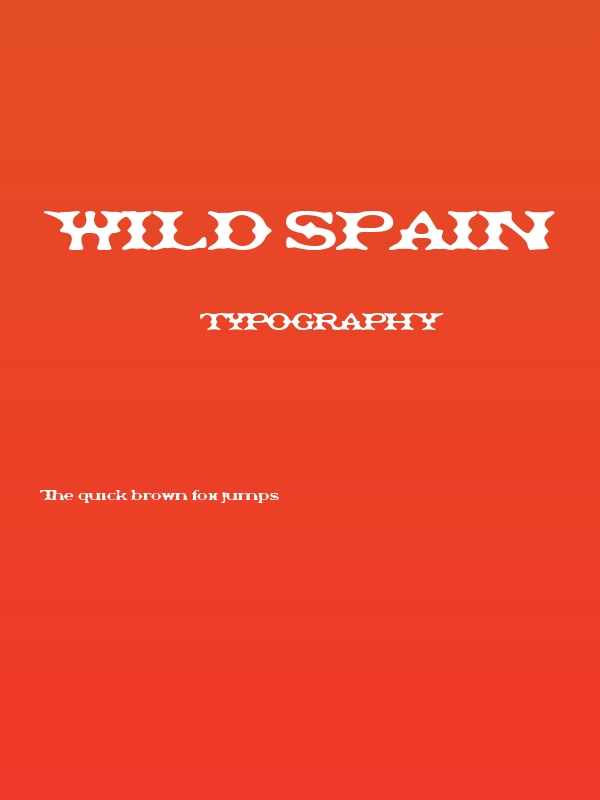 Wild Spain Poster