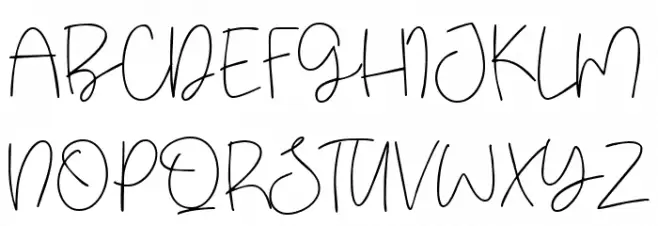 Wild Story Regular Schriftart Groß