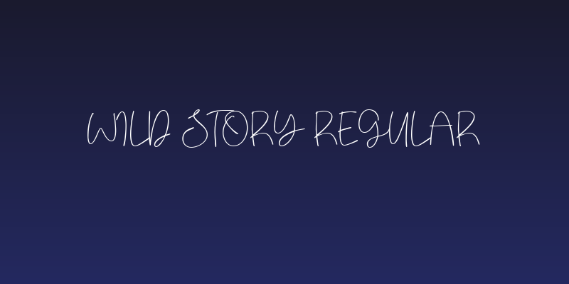 Wild Story Regular Social Header