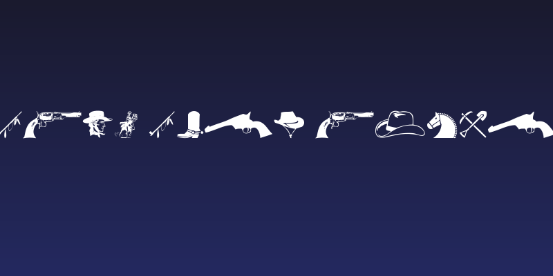 Wild West Icons Social Header