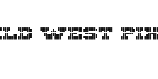 Wild West Pixel Logo