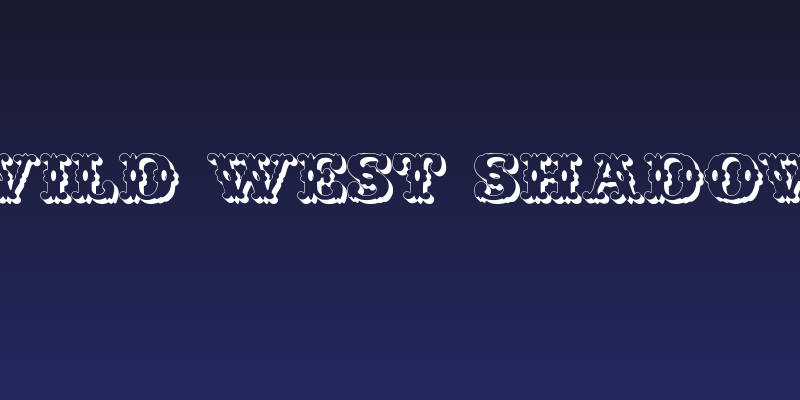 Wild West Shadow Social Header