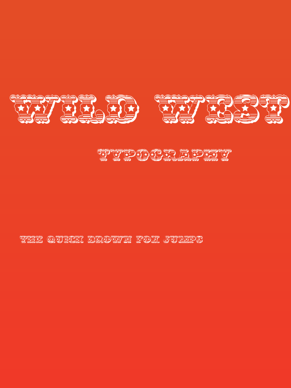 Wild West USA Poster