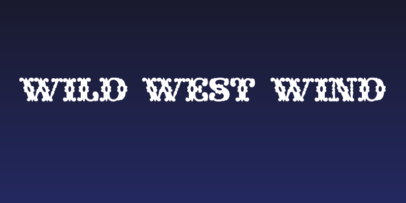 Wild West Wind Social Header