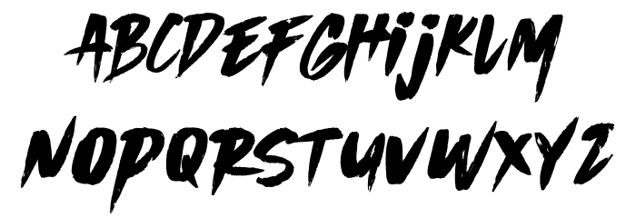 Wild Wolf Font LOWERCASE