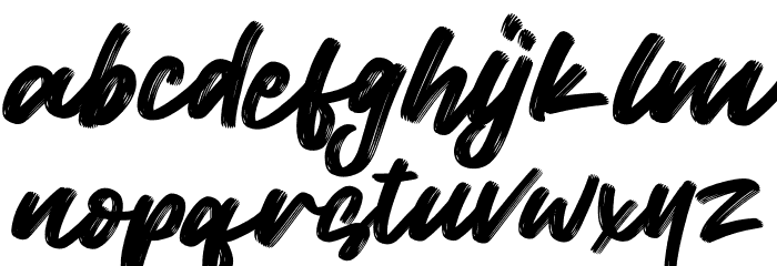 Wild Youth Font LOWERCASE