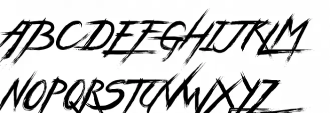 Wild Zova Free Schriftart Groß