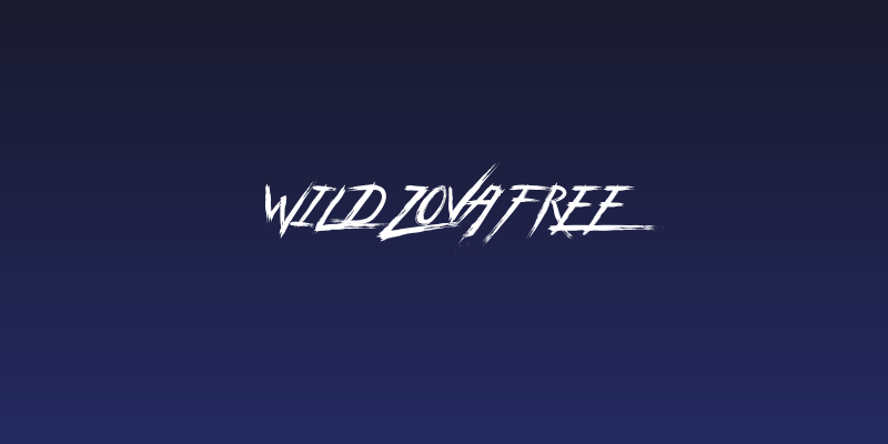 Wild Zova Free Social Header