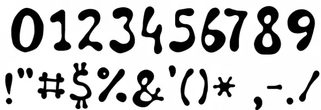 Wild honey Font OTHER CHARS