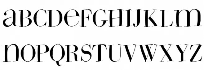 WildBradoni Font Litere mari