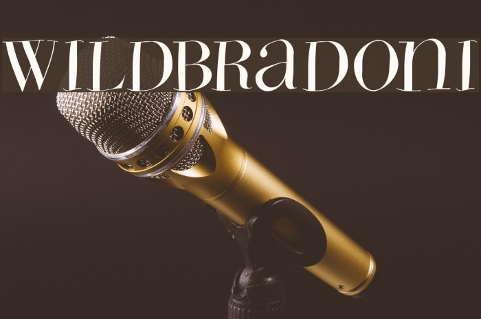 WildBradoni Example 1