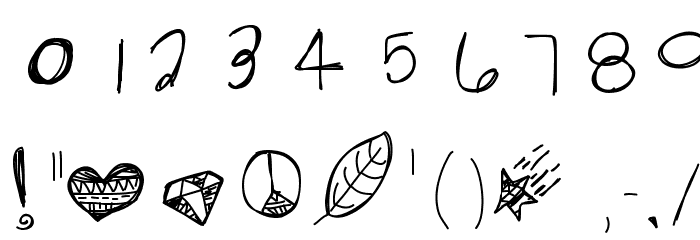WildCrazy Font OTHER CHARS