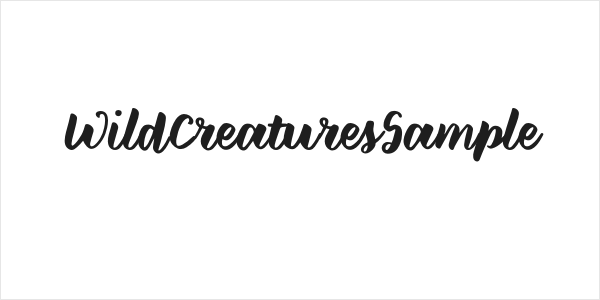 WildCreaturesSample Logo