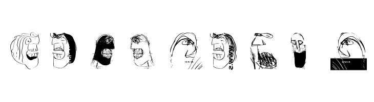 WildFaces  नि: शुल्क फ़ॉन्ट्स डाउनलोड